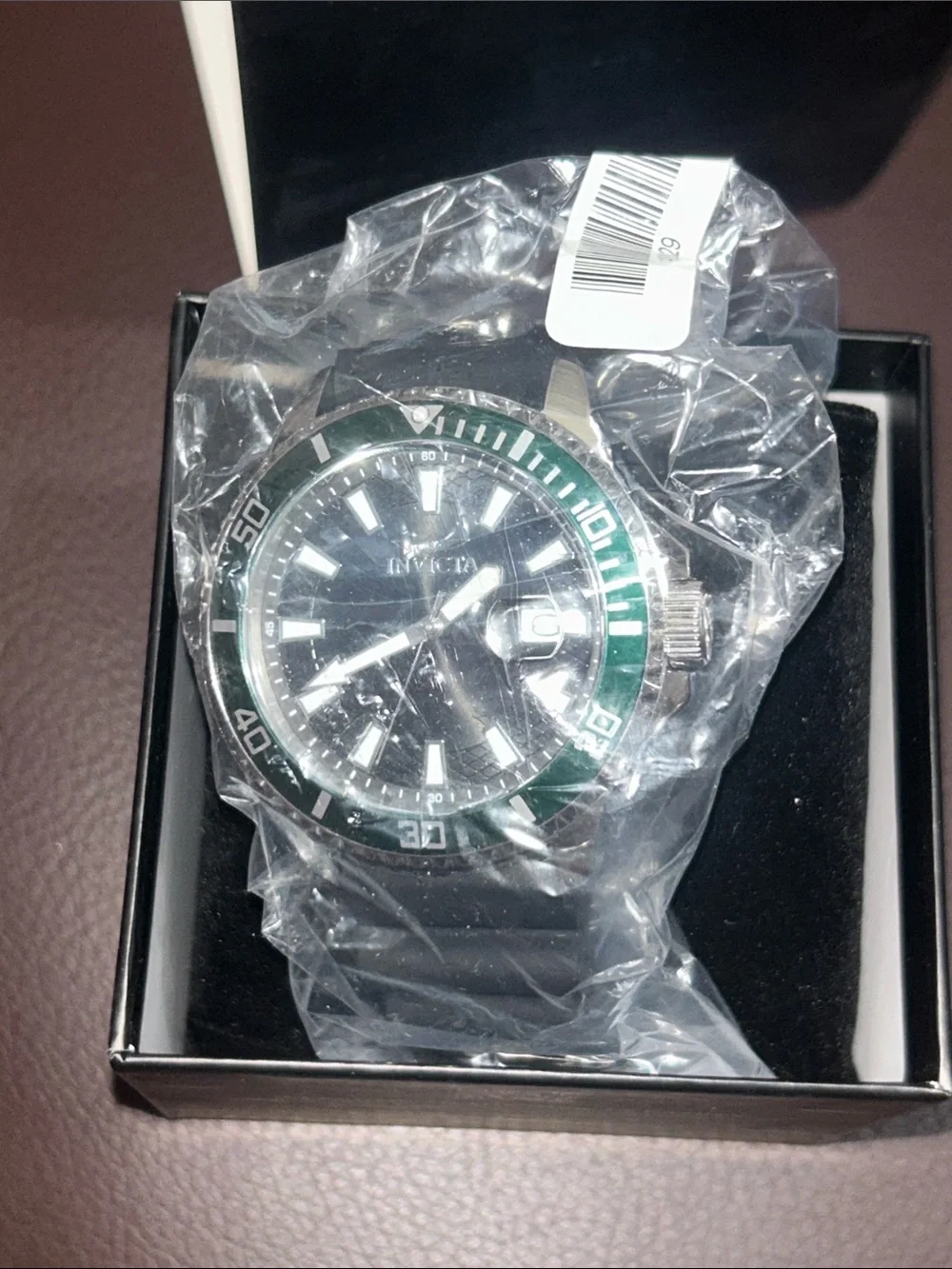 Invicta Pro Diver Stainless Steel Japan Movement 50M-Water Resistant Watch in🖤💚🩶